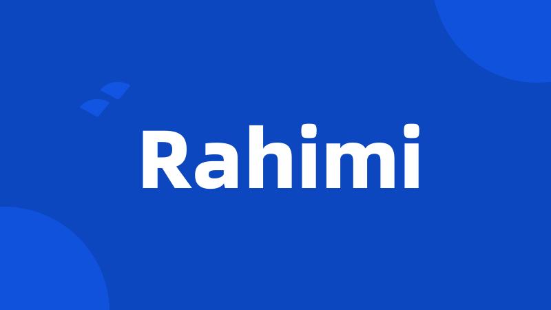 Rahimi