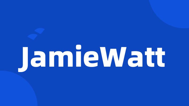 JamieWatt