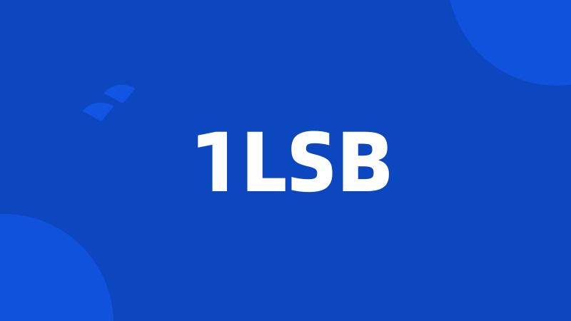 1LSB