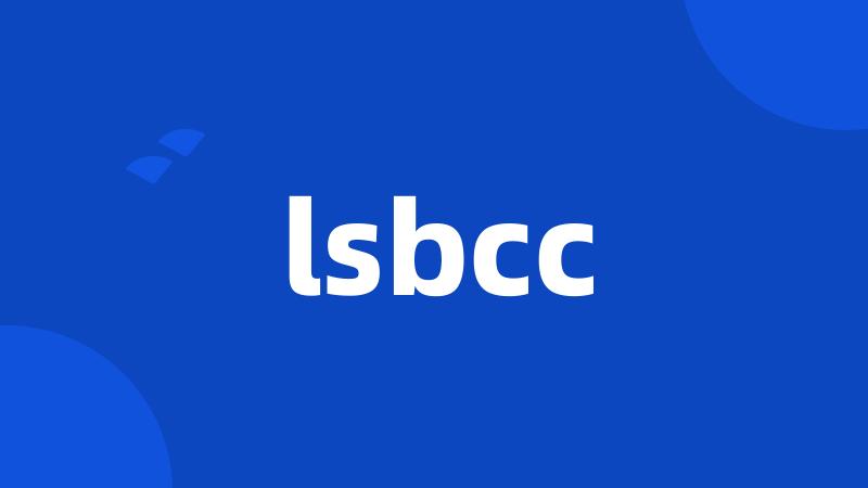 lsbcc