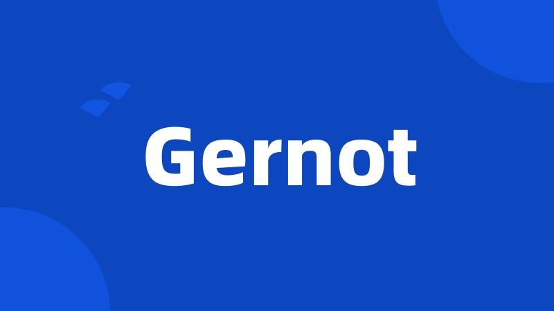 Gernot
