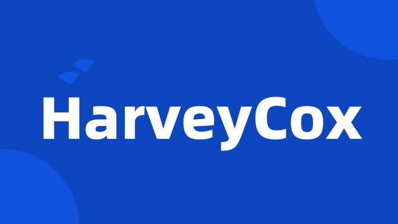 HarveyCox