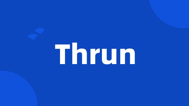 Thrun