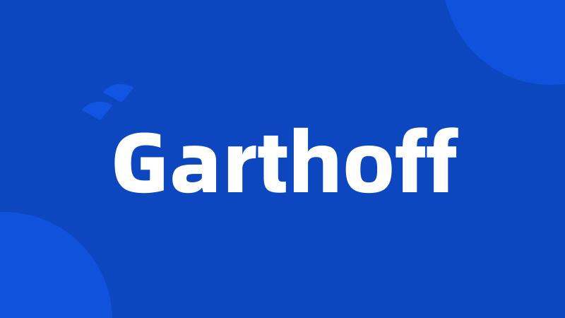 Garthoff
