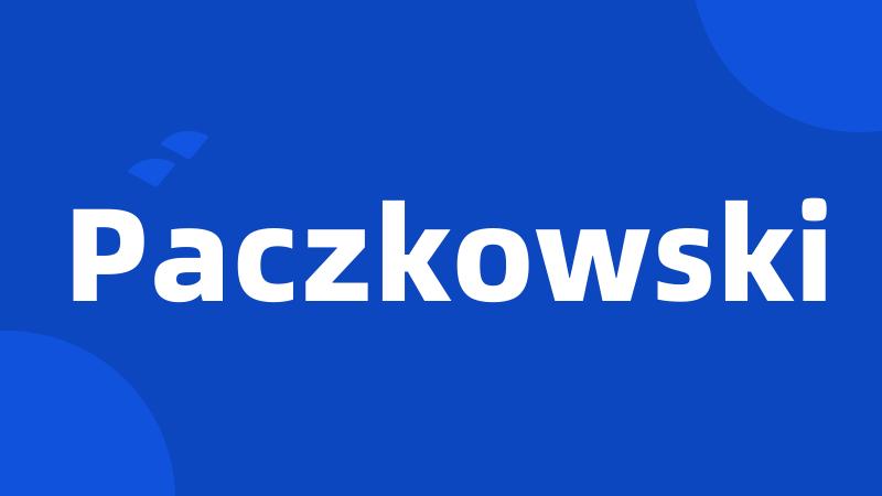 Paczkowski