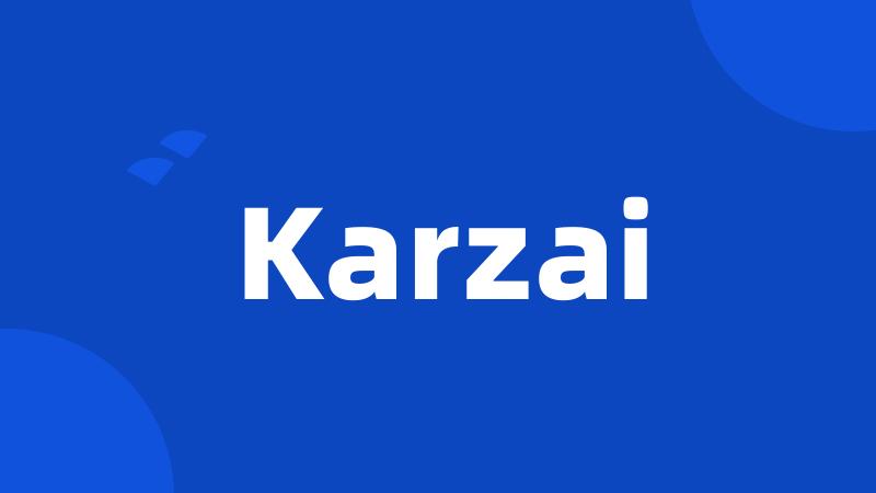 Karzai