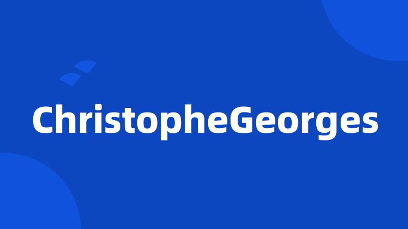 ChristopheGeorges