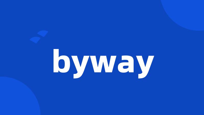 byway