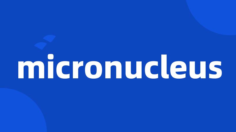 micronucleus