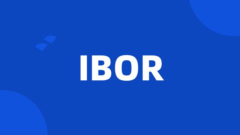 IBOR