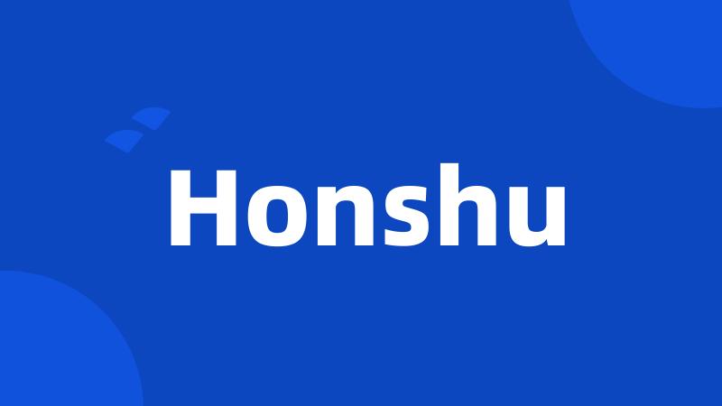 Honshu