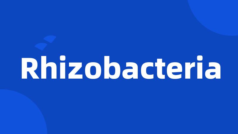 Rhizobacteria