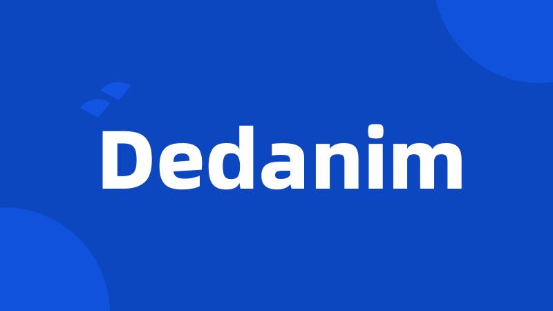 Dedanim