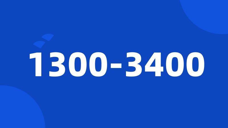 1300-3400