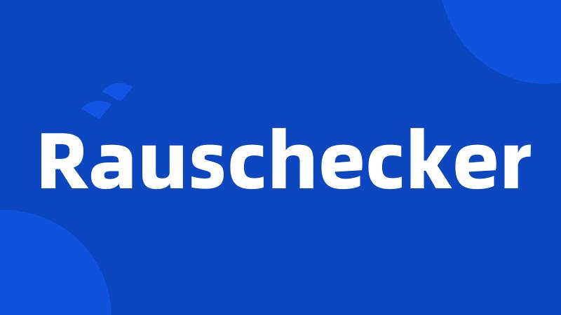 Rauschecker