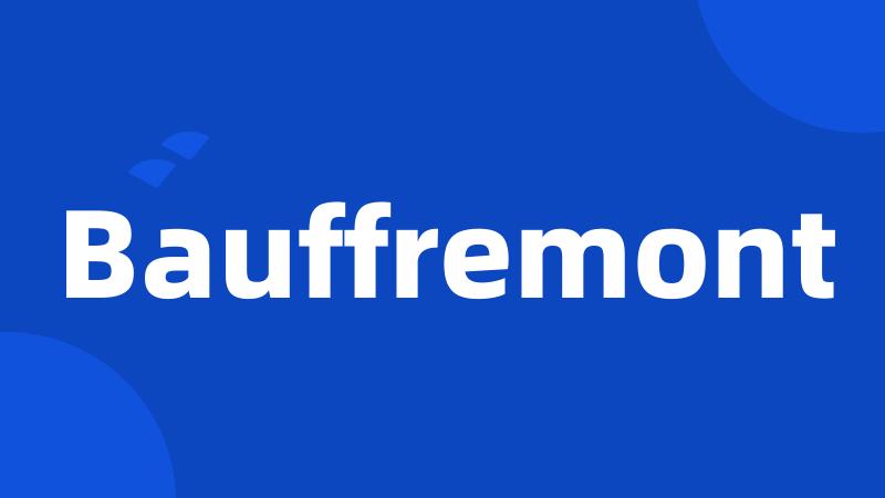 Bauffremont