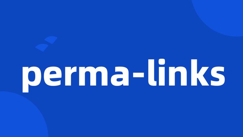 perma-links