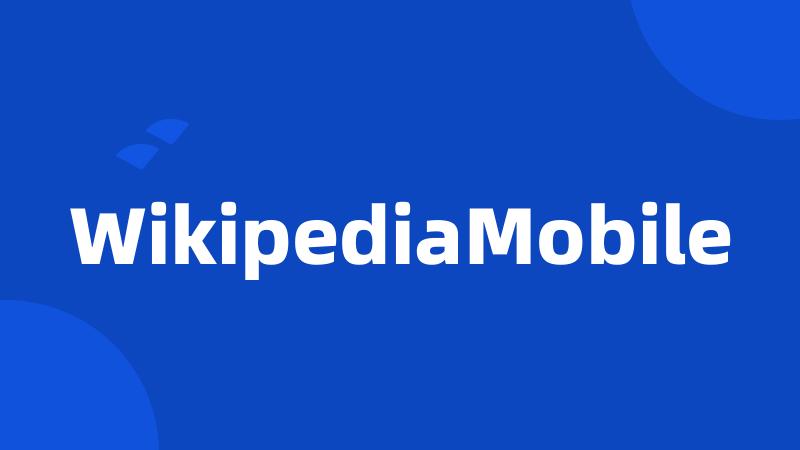 WikipediaMobile
