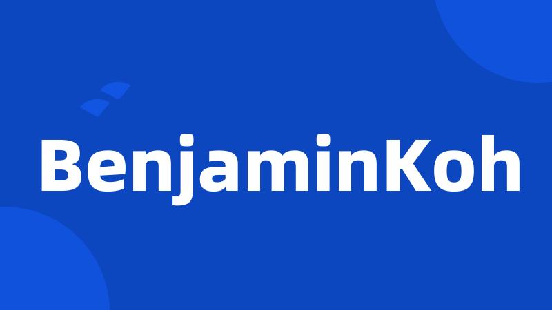 BenjaminKoh