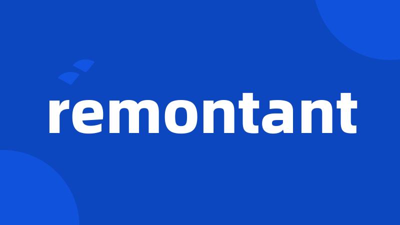 remontant