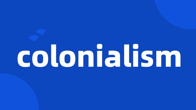 colonialism