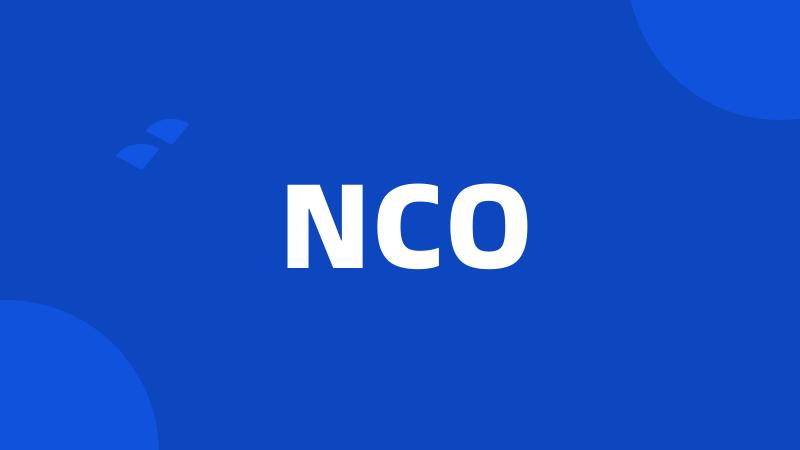 NCO