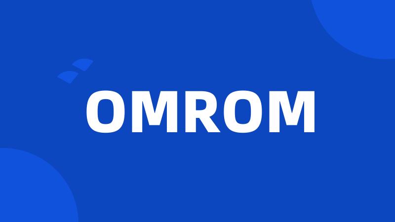 OMROM