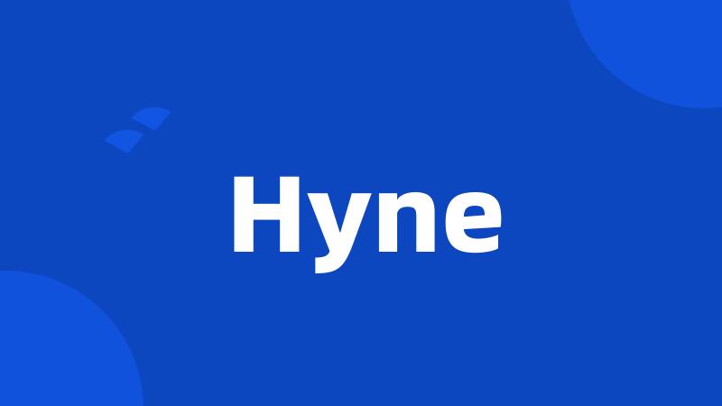 Hyne