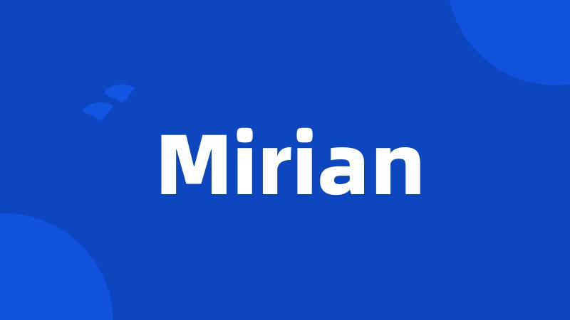 Mirian