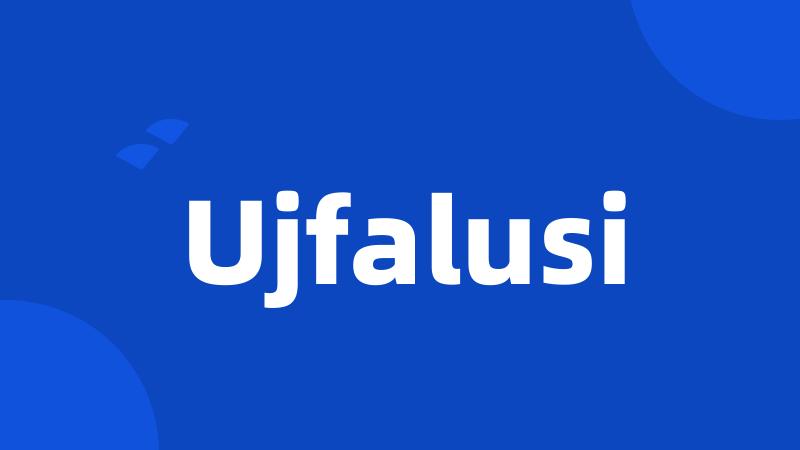 Ujfalusi