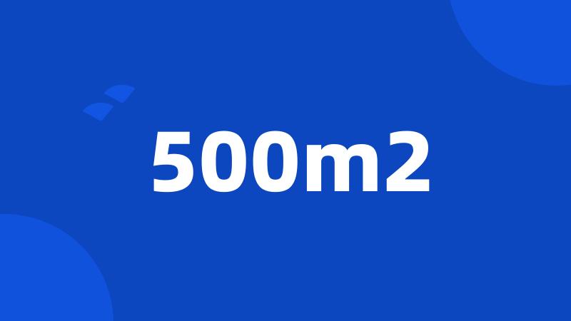 500m2
