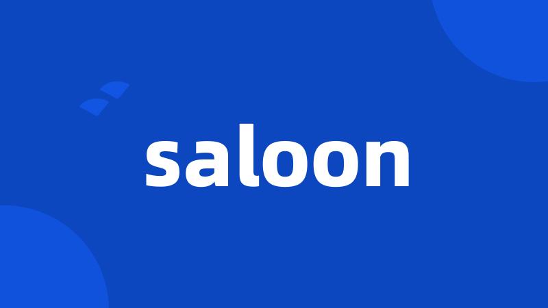 saloon