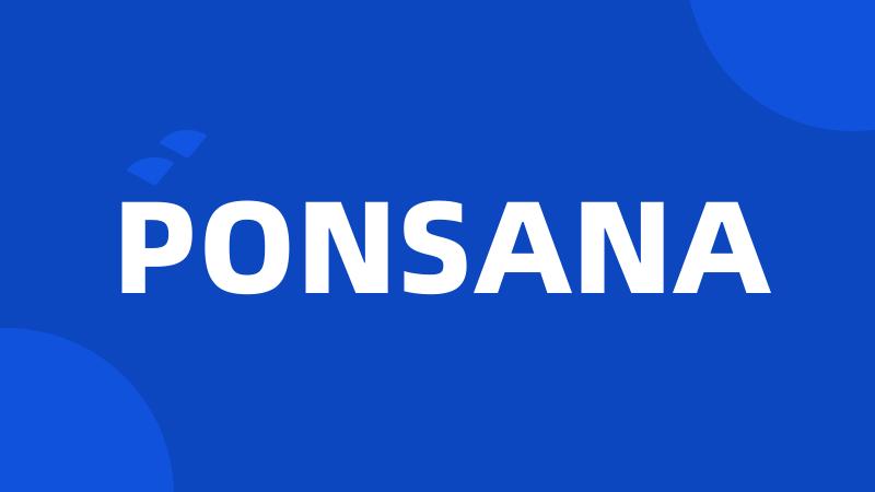 PONSANA