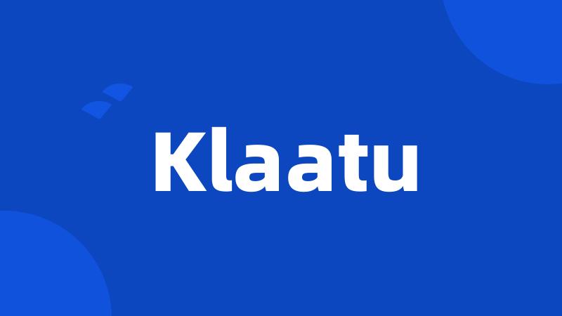 Klaatu