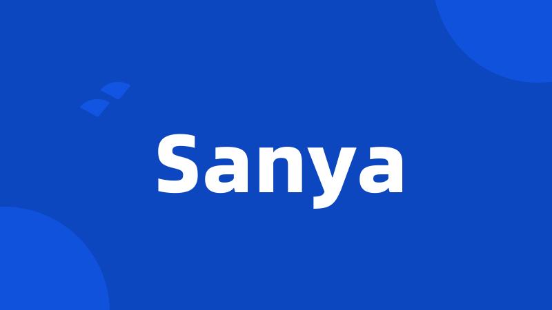 Sanya