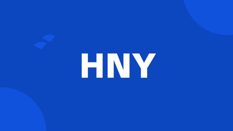 HNY