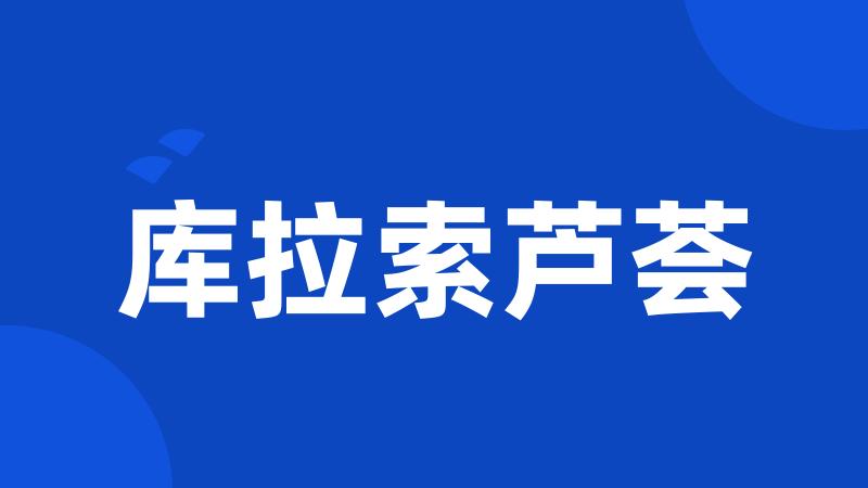 库拉索芦荟