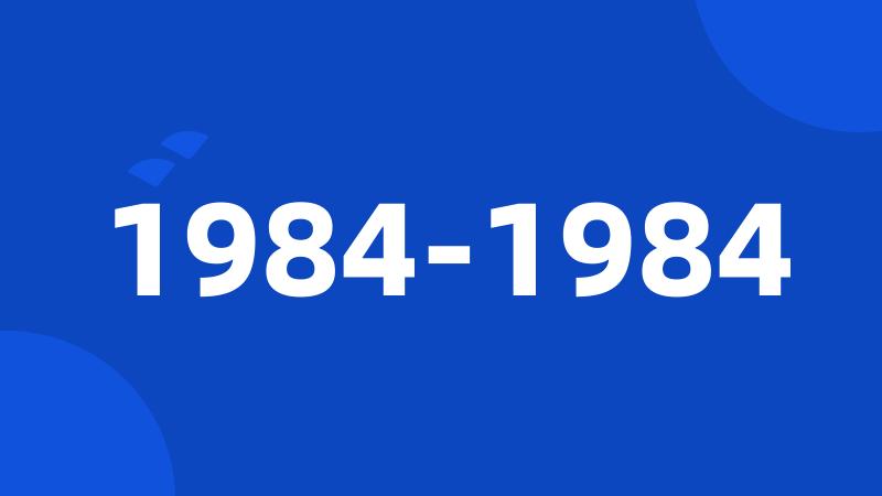1984-1984
