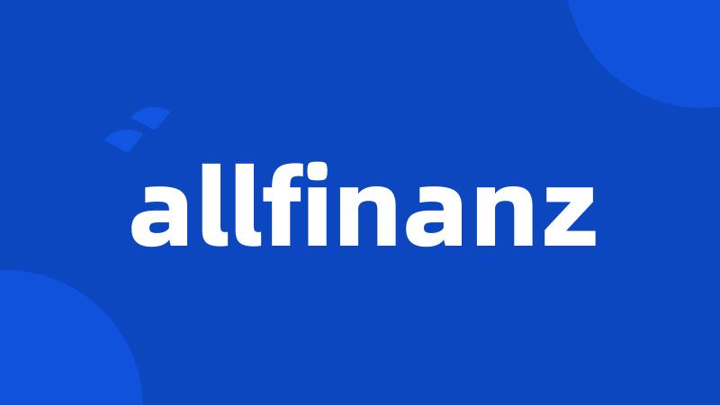 allfinanz