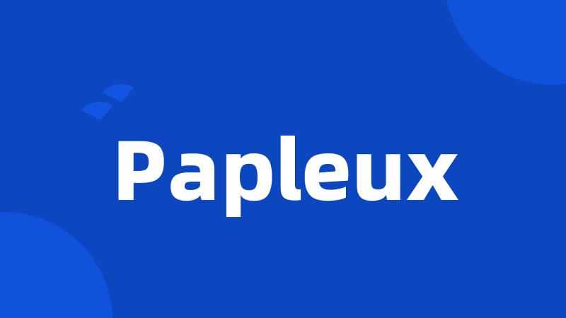 Papleux