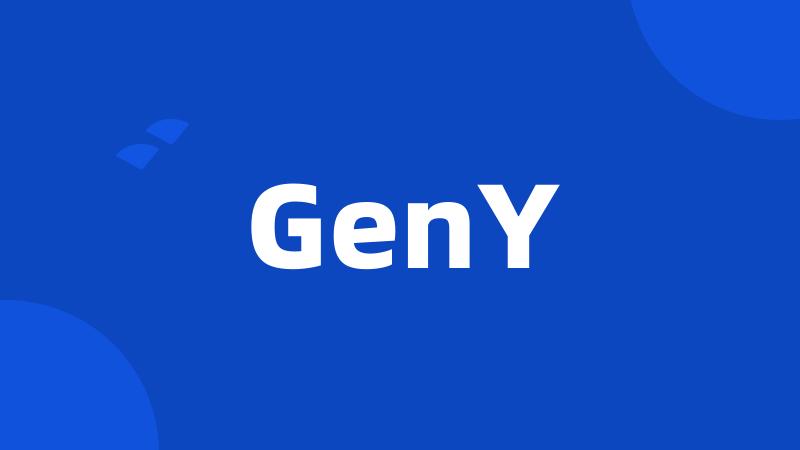GenY