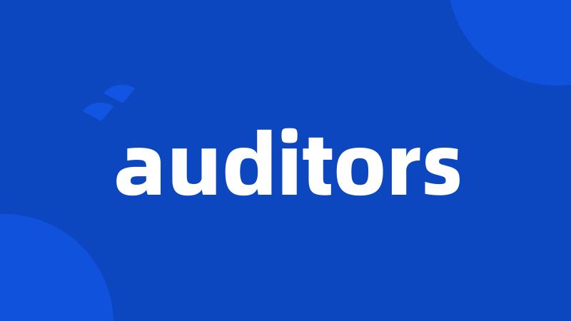 auditors