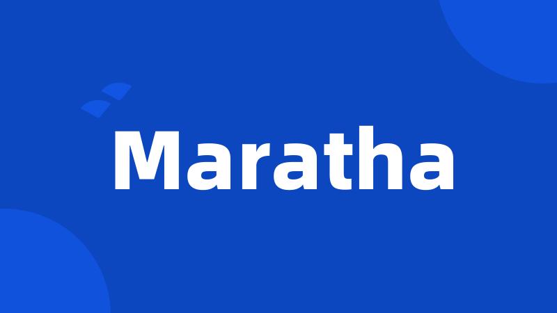 Maratha