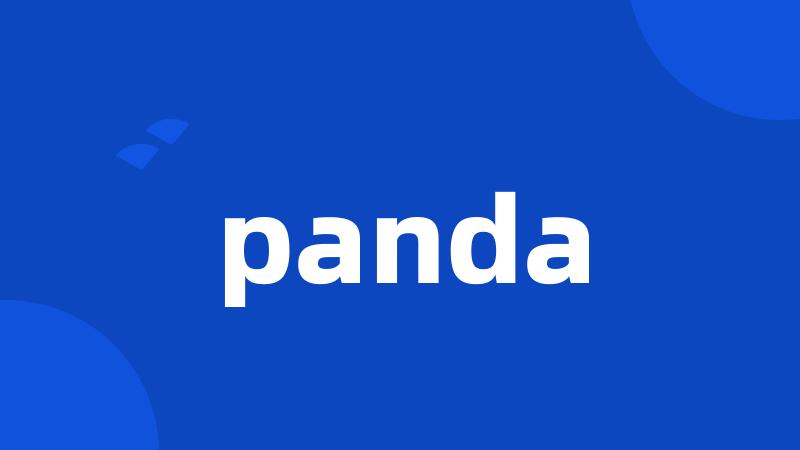 panda