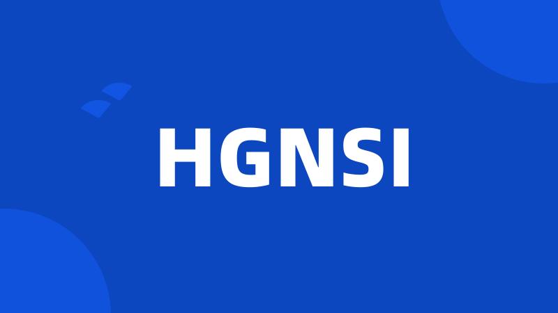 HGNSI