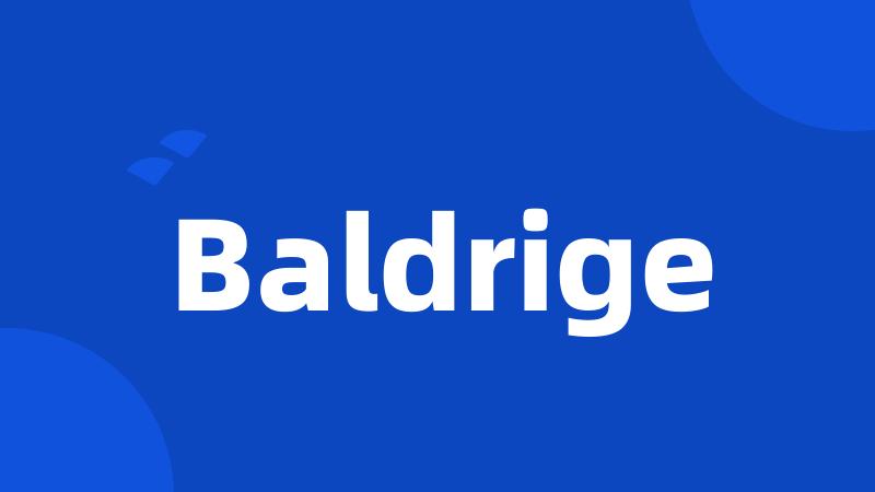 Baldrige