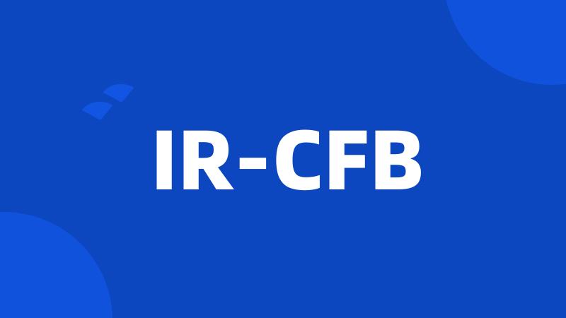IR-CFB