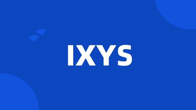 IXYS