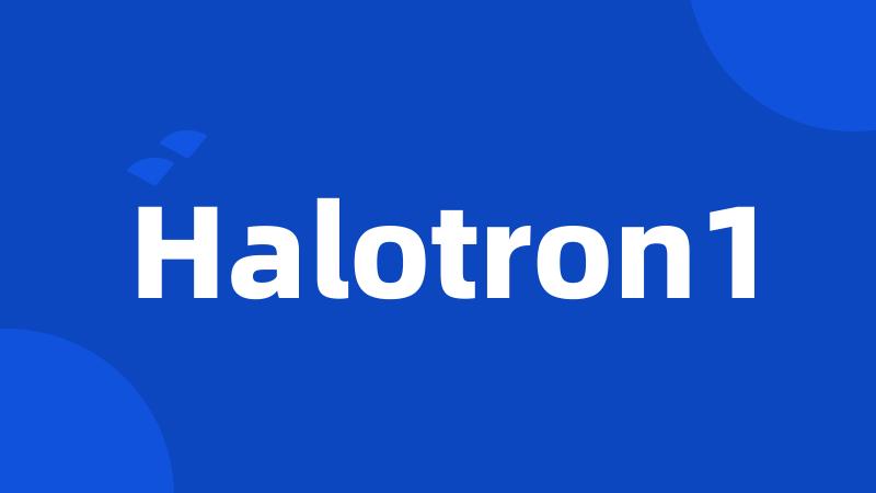 Halotron1