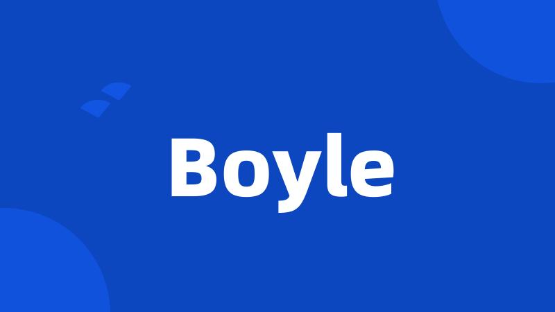 Boyle
